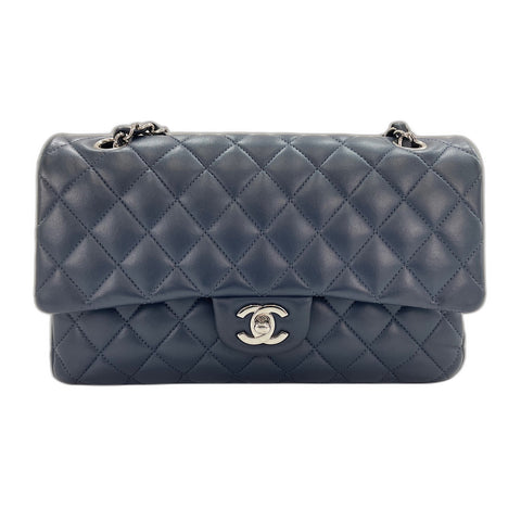 CHANEL Matrasse 25 Shoulder Bag Navy WS31963