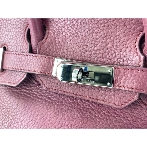 HERMES Birkin 30 Handbag pink WS31965