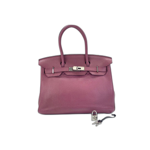 HERMES Birkin 30 Handbag pink WS31965