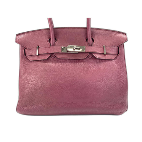 HERMES Birkin 30 Handbag pink WS31965
