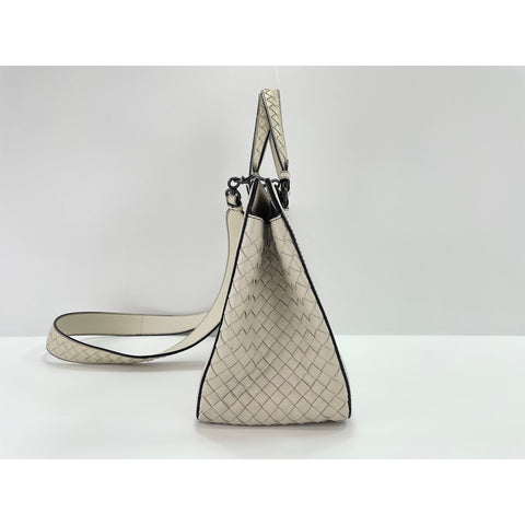 BOTTEGAVENETA 2WAY Elritica Handbag white WS31967
