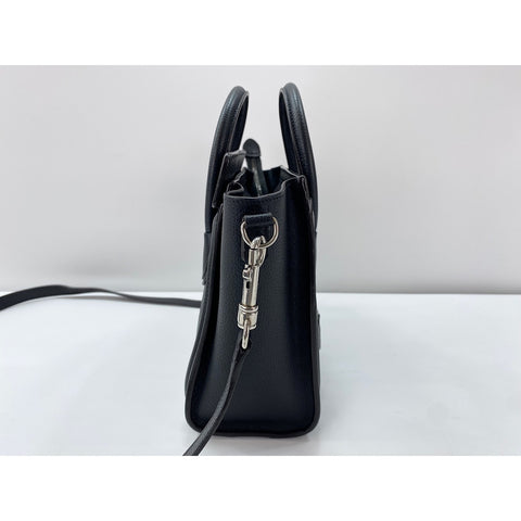 CELINE 2WAY Luggage Nano Handbag black WS31970