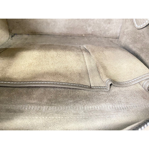 CELINE Luggage micro Handbag gray WS31971