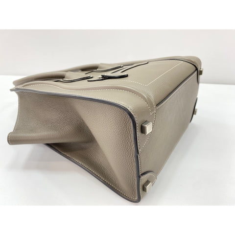 CELINE Luggage micro Handbag gray WS31971
