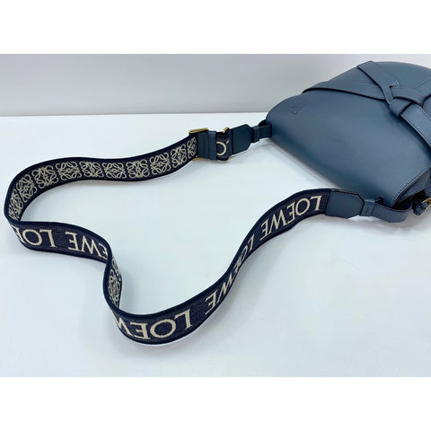 LOEWE Gate bag Shoulder Bag blue WS31973