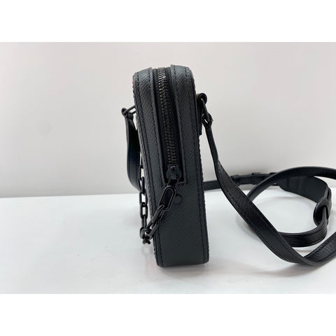LOUIS VUITTON Danube Messenger Shoulder Bag black WS31978