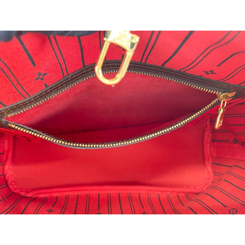 LOUIS VUITTON Never full PM Tote Bag Brown WS31979