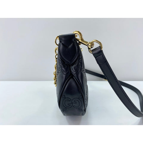 GUCCI Shoulder Bag black WS31985