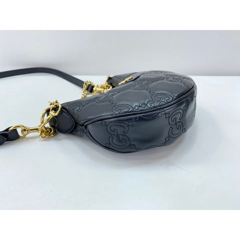GUCCI Shoulder Bag black WS31985