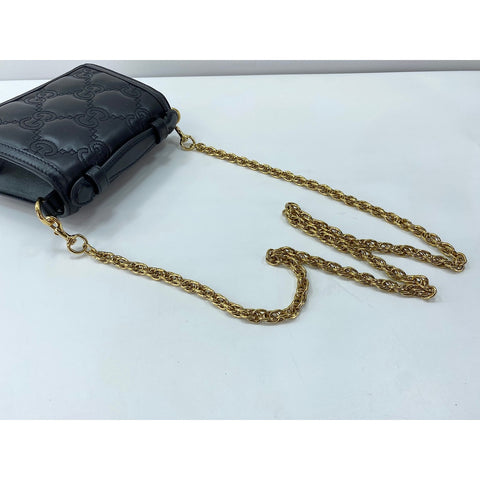 GUCCI GGMatelasse 2WAY Handbag black WS31986