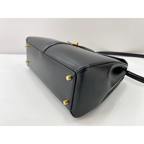 CELINE 2WAY 16-inch Handbag black WS31987