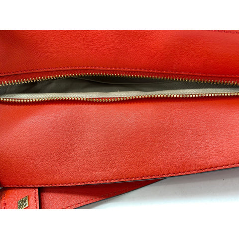 LOEWE puzzle bag medium Shoulder Bag Red WS31988