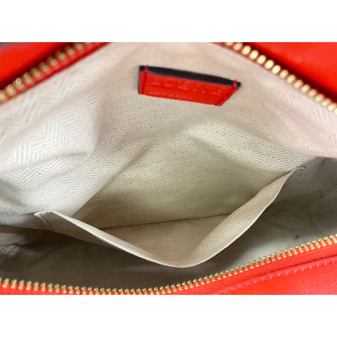 LOEWE puzzle bag medium Shoulder Bag Red WS31988