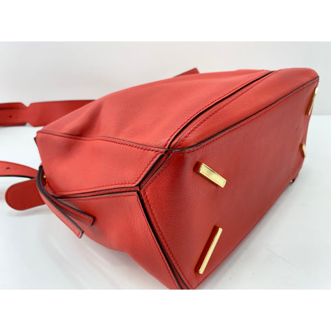LOEWE puzzle bag medium Shoulder Bag Red WS31988
