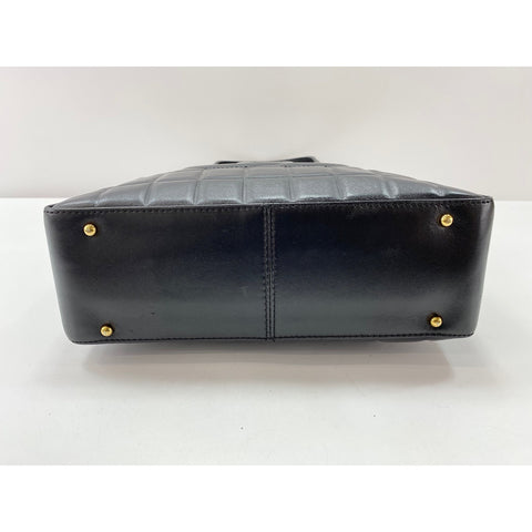 CHANEL Chocolate bar Tote Bag black WS31989