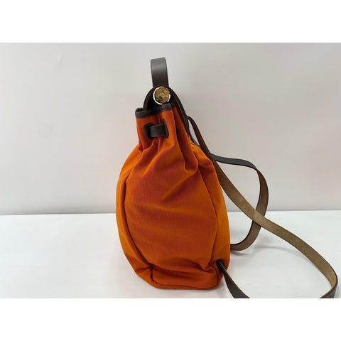 HERMES 2WAY Herbag Add PM Handbag Orange WS31990