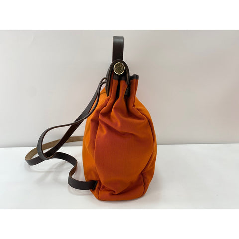 HERMES 2WAY Herbag Add PM Handbag Orange WS31990