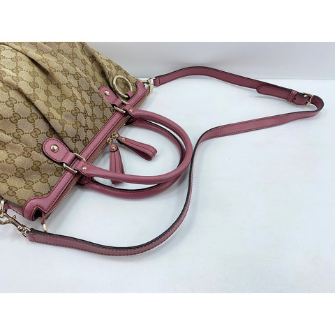 GUCCI 2WAY Suki Tote Bag pink WS31994
