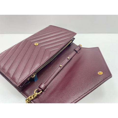 YVES SAINT LAURENT Shoulder Bag wine-red WS31995