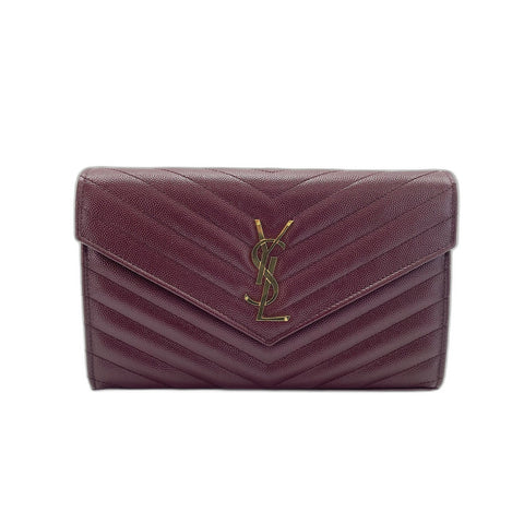 YVES SAINT LAURENT Shoulder Bag wine-red WS31995