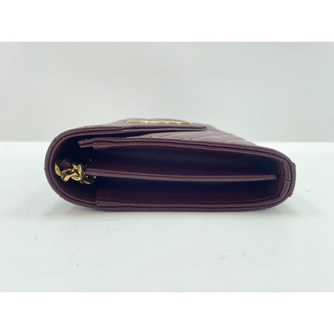YVES SAINT LAURENT Shoulder Bag wine-red WS31995
