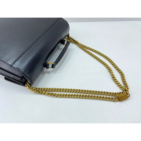 YVES SAINT LAURENT 2WAY High School Handbag black WS31997