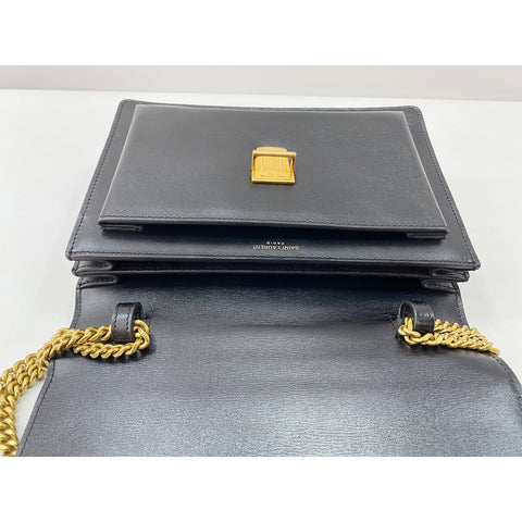 YVES SAINT LAURENT 2WAY High School Handbag black WS31997