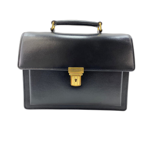 YVES SAINT LAURENT 2WAY High School Handbag black WS31997