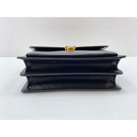 YVES SAINT LAURENT 2WAY High School Handbag black WS31997
