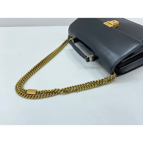 YVES SAINT LAURENT 2WAY High School Handbag black WS31997