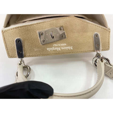 Maison Margiela 2WAY Snatch Handbag white WS31998
