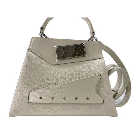Maison Margiela 2WAY Snatch Handbag white WS31998