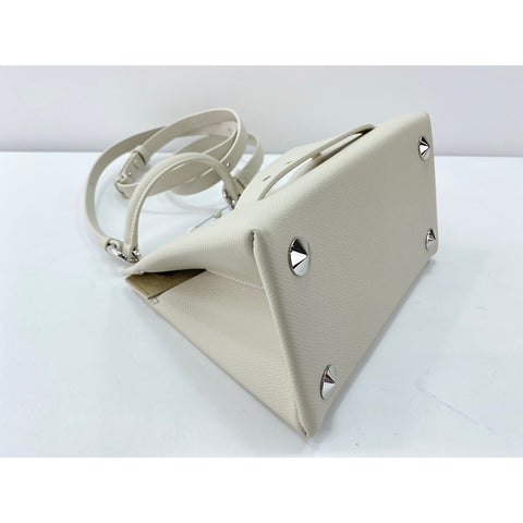 Maison Margiela 2WAY Snatch Handbag white WS31998