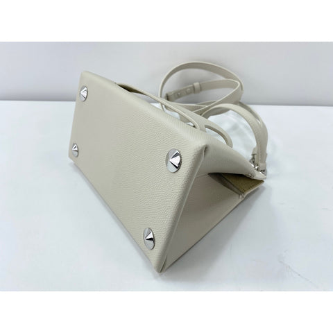 Maison Margiela 2WAY Snatch Handbag white WS31998