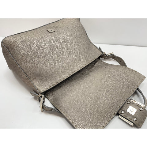 FENDI Mamma bucket Handbag gray WS32000