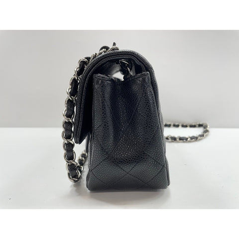 CHANEL Mini matrasse Shoulder Bag black WS32001