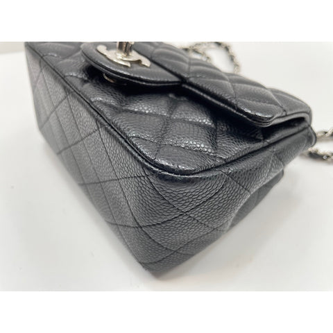 CHANEL Mini matrasse Shoulder Bag black WS32001
