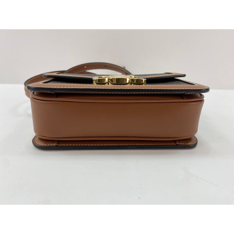 CELINE teen Shoulder Bag Brown WS32003