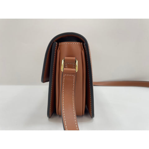 CELINE Teen Triomphe Shoulder Bag Brown WS32004