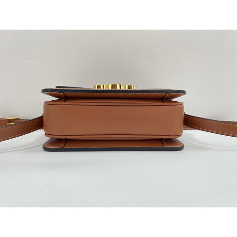 CELINE Teen Triomphe Shoulder Bag Brown WS32004