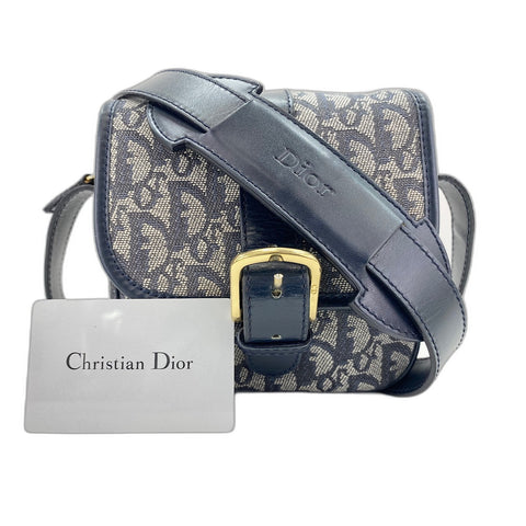 Christian Dior Diorissimo Shoulder Bag gray WS32006