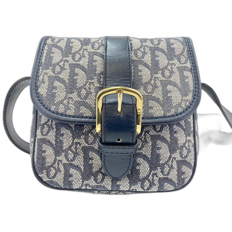Christian Dior Diorissimo Shoulder Bag gray WS32006