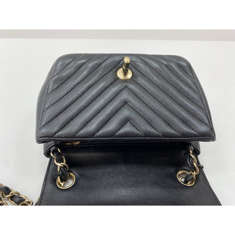 CHANEL Mini matrasse Shoulder Bag black WS32009