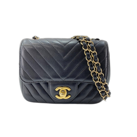 CHANEL Mini matrasse Shoulder Bag black WS32009