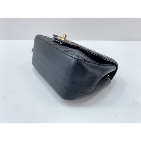 CHANEL Mini matrasse Shoulder Bag black WS32009