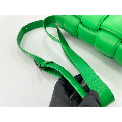 BOTTEGAVENETA Padded cassette Shoulder Bag green WS32010