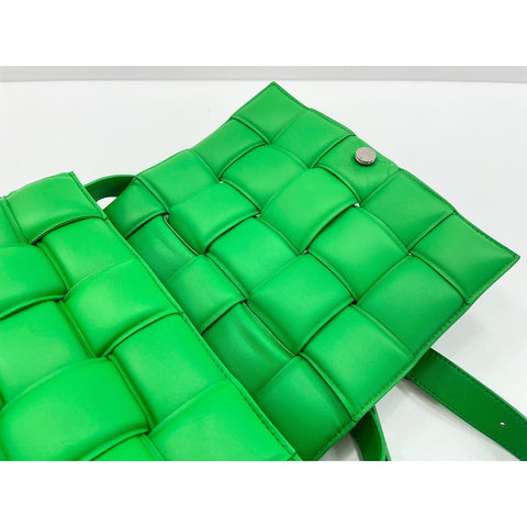 BOTTEGAVENETA Padded cassette Shoulder Bag green WS32010