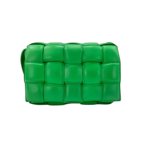 BOTTEGAVENETA Padded cassette Shoulder Bag green WS32010