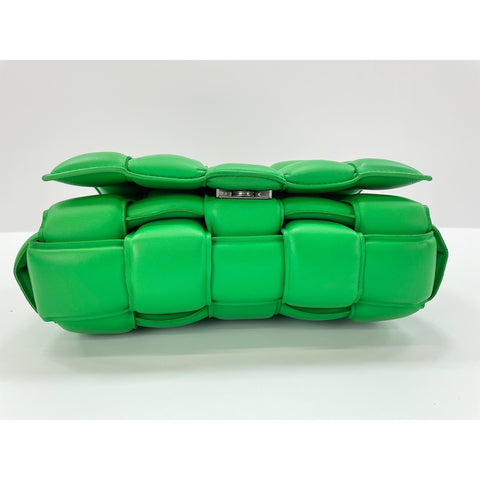 BOTTEGAVENETA Padded cassette Shoulder Bag green WS32010