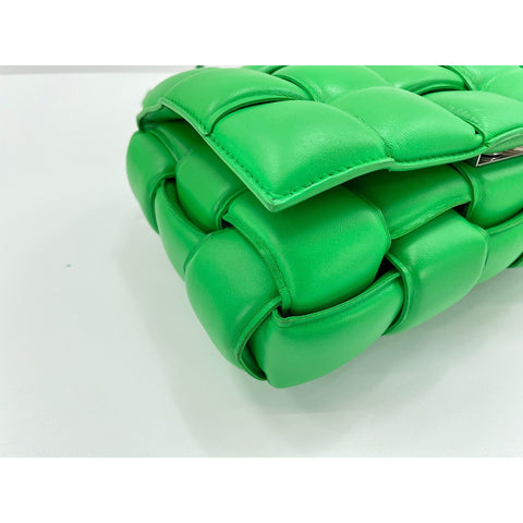 BOTTEGAVENETA Padded cassette Shoulder Bag green WS32010